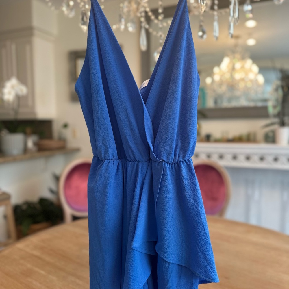Women’s Vibrant Blue Romper